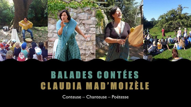 Claudia Mad'moiZèle  - Balades contées  - Entre terre et ciel 