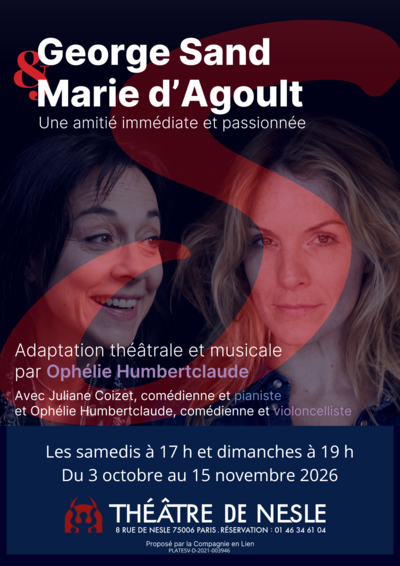 George Sand & Marie d'Agoult : une amitié immédiate