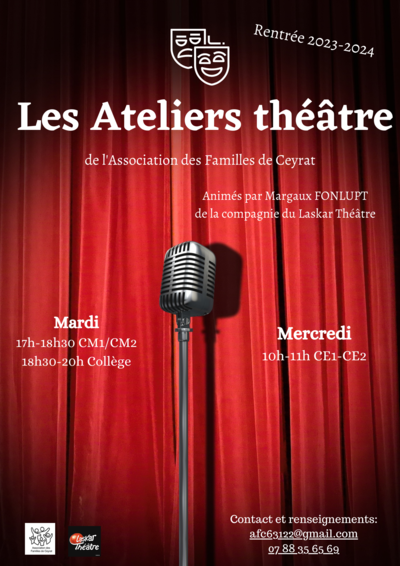 Laskar Théâtre - Les Ateliers Théâtre en collaboration avec AFC