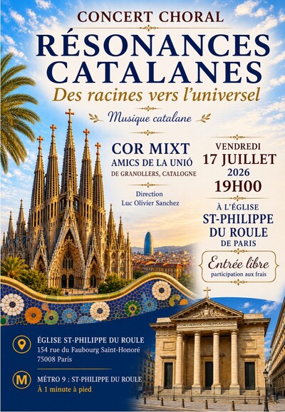 Musique Catalane pour Choeur - venu de Barcelone