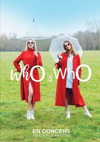 WhO is WhO - Duo musical Pop/Folk/Claquettes rythmiques