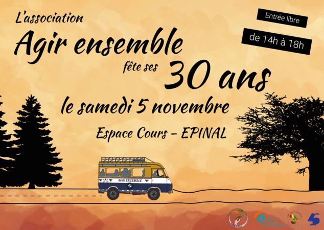 L'association AGIR ENSEMBLE fête ses 30 ans !