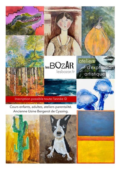 Atelier les BOZAR - La pratique artistique accessible à tous