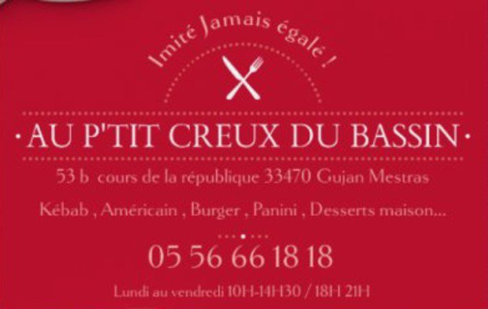 Au p'tit Creux du Bassin