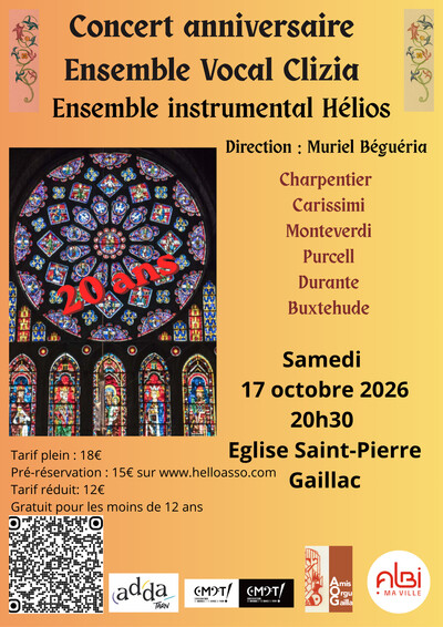 L'Ensemble vocal Clizia célèbre ses vingt ans