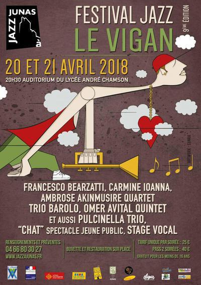 Festival Jazz Au Vigan // 20 et 21 avril 2018
