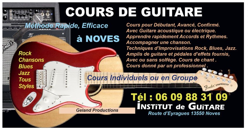 Institut de Guitare - Cours de Guitare
