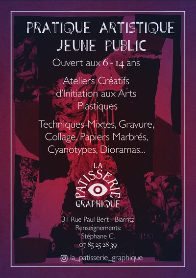 LA PATISSERIE GRAPHIQUE - Cours d'Arts Plastiques