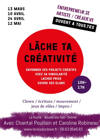 La voix du Clown - Lâche ta créativité 