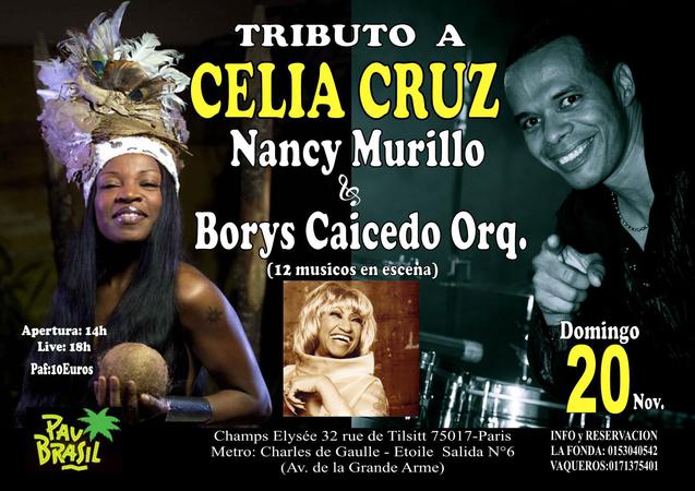 Nancy Murillo & Borys Caicedo Orq.  "Tributo a Celia Cruz"