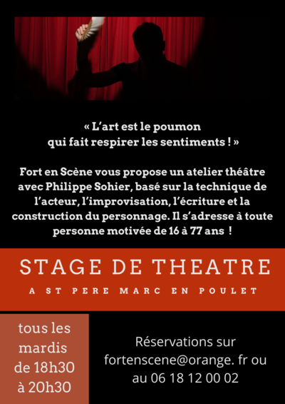 Philippe Sohier - Atelier théâtre
