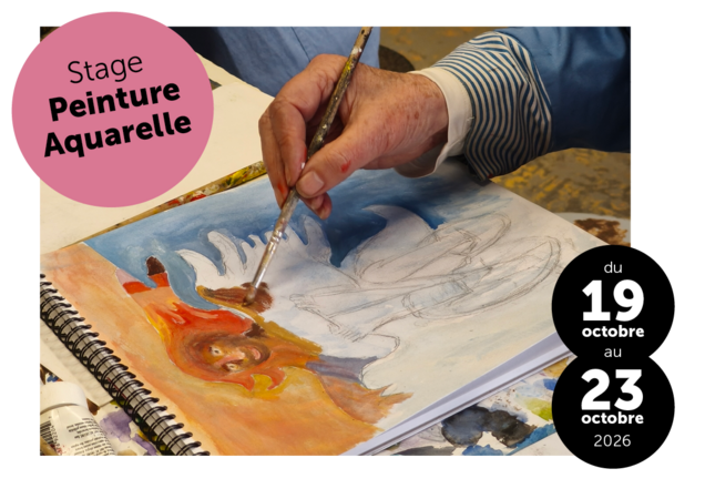 Stage des vacances de Toussaint Peinture Aquarelle