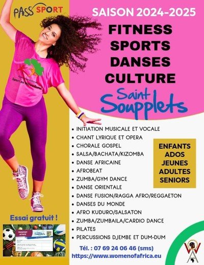 WOMEN OF AFRICA - Fit-Sports - Danses - Musique - Culture - Cours pour tous