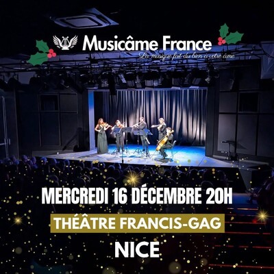 Concert de Noël à Nice : Tchaikovsky, Williams, Vivaldi,