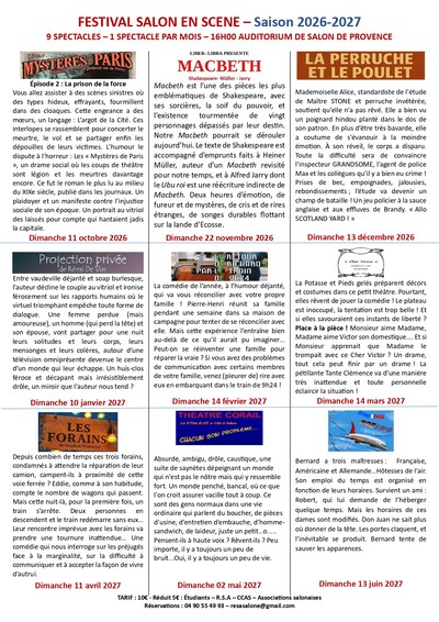 Festival Salon en scène