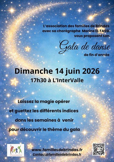 Gala de danse de l'Association des familles de Brindas
