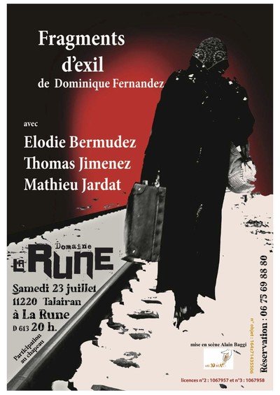 Les 39 marches - Fragments d'exil