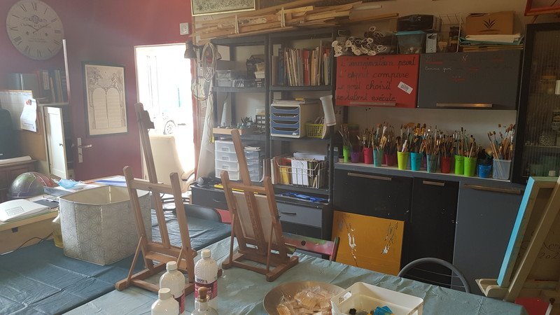 Atelier peinture S.rené - Inscription des nouveaux eleves