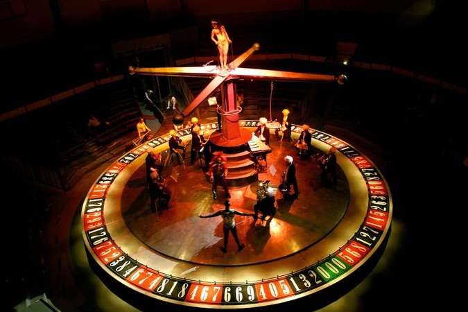Décor : Roulette de casino géante à vendre 
