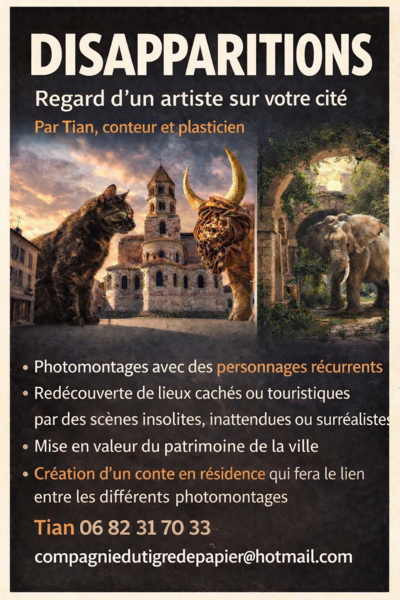 DISAPPARITIONS - Un autre regard pour les habitants