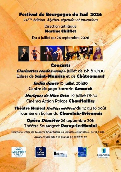Festival De Bourgogne du Sud 24ème édition