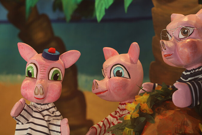 Jacques et les trois petits cochons