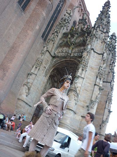 MamzelleGazelle - Statue vivante