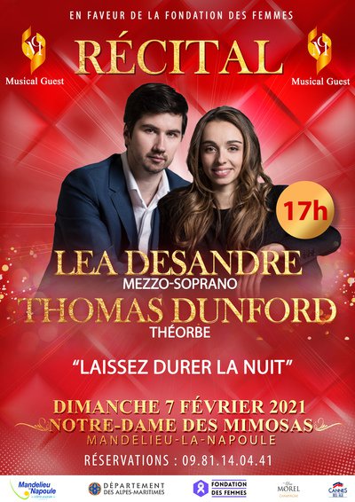 Récital Lea Desandre et Thomas Dunford
