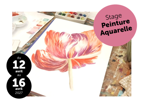 Stage vacances de Pâques / Peinture Aquarelle