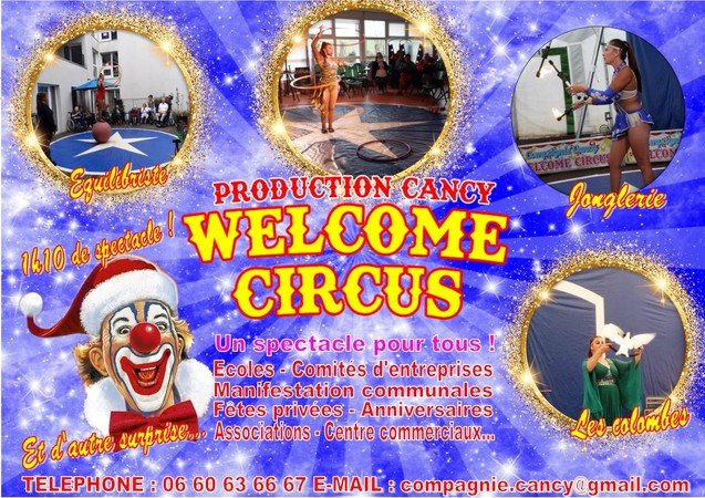 Welcome Circus  - Spectacle d'artistes et clown de Noël 