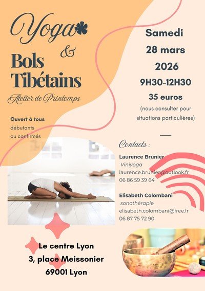 atelier Yoga et bols tibétains