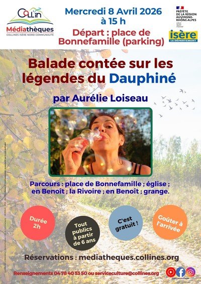Balade contée sur les légendes du Dauphiné - Aurélie Loiseau