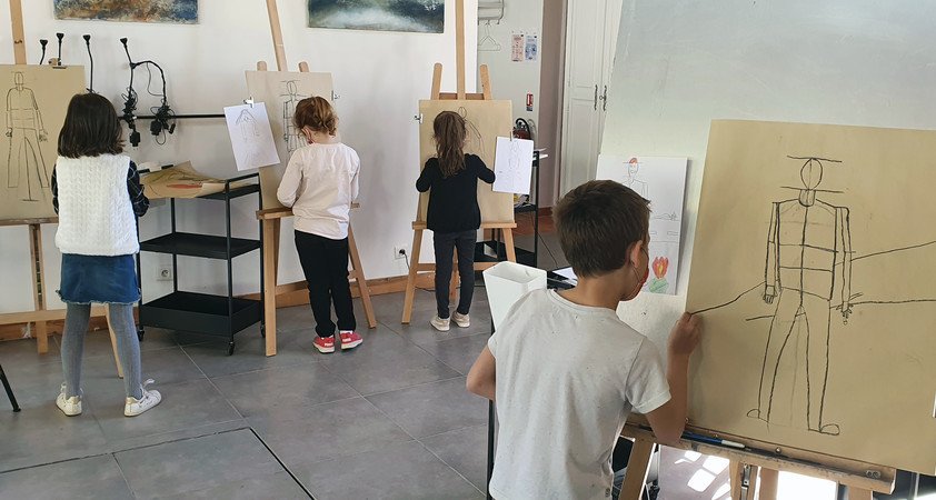 École RB-Arts - Initiaition aux arts plastiques pour enfants