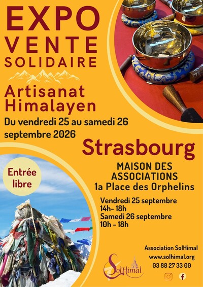 Exposition-vente solidaire d'artisanat himalayen
