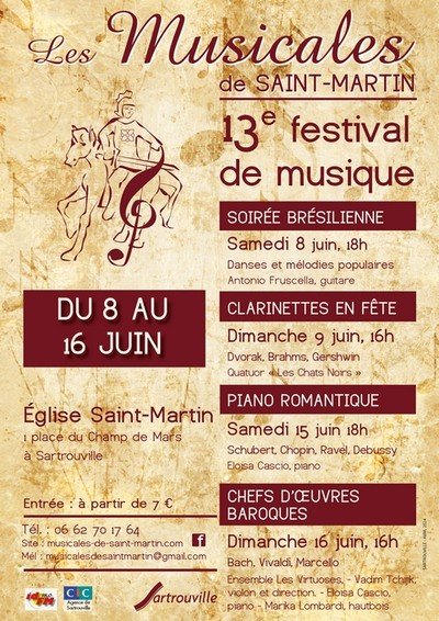 festival Musicales de Saint-Martin