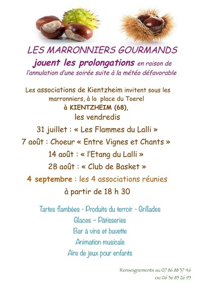 Fête des Marronniers Gourmands