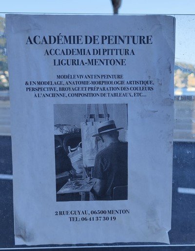 Gérard  - cours Modèle vivant nu Menton