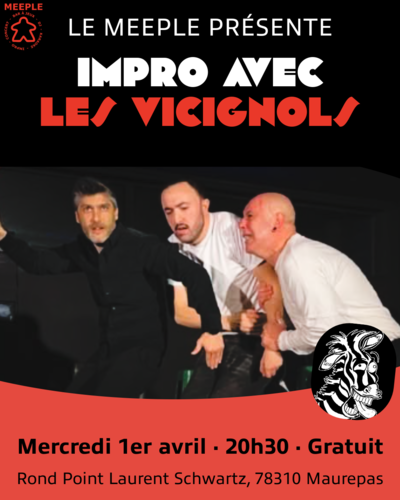 Impro avec Les Vicignols au Meeple