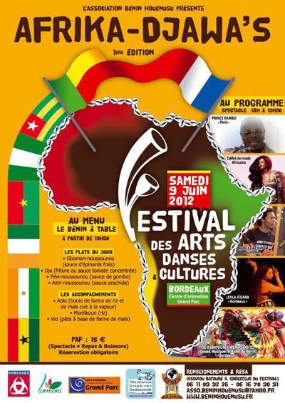 INVITATION FESTIVAL « AFRIKA-DJAWA'S » 1ERE EDITION /DEFILE DE MODE... 