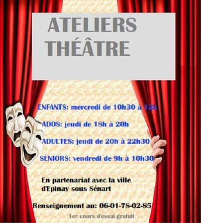 LES SOUFFLEURS DE MOTS - Cours de théâtre tous âges