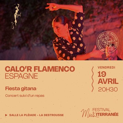 Spectacle Calo'r Flamenco - Festival MUS'iterranée