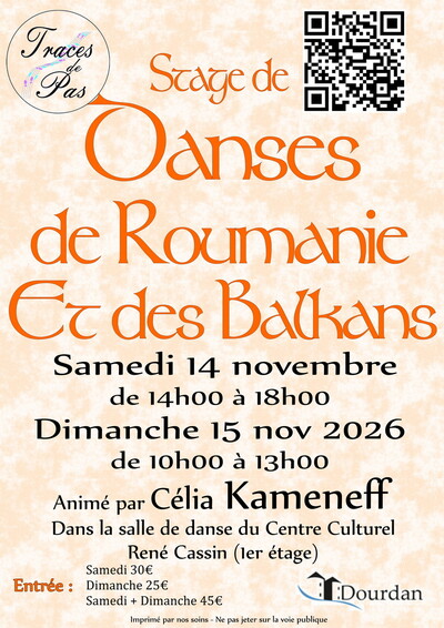 Stage de danses des Balkans