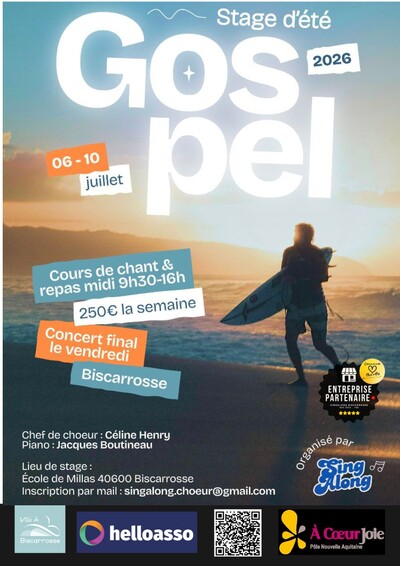 STAGE ET CONCERT GOSPEL