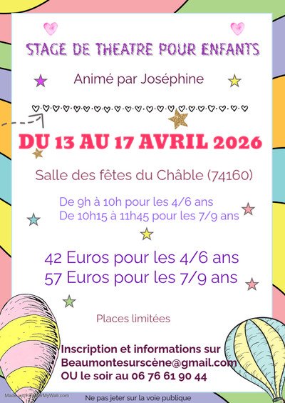 STAGE THEATRE ENFANTS