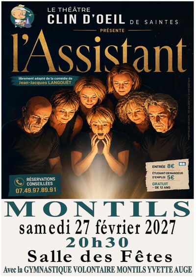 Théâtre comédie "L’Assistant"