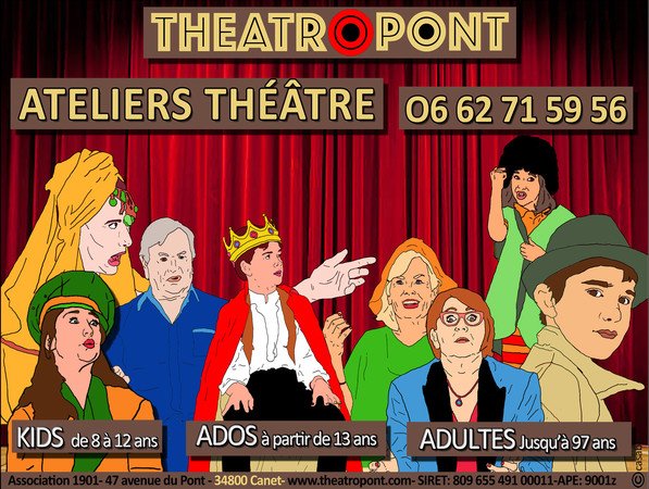 ThéâtrOPont - Atelier théâtre Adultes