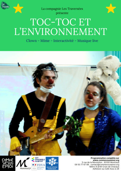 Toc-Toc et l'environnement (clown - spectacle jeunesse)