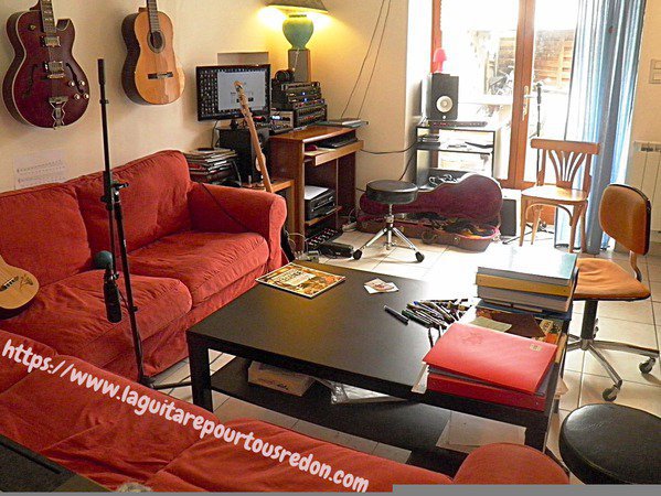 Vincent Delhommeau - Cours de guitare, de basse et de chant.