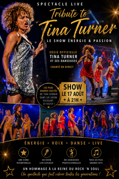 WE WANT TINA - Sosie Tina Turner et ses danseuses