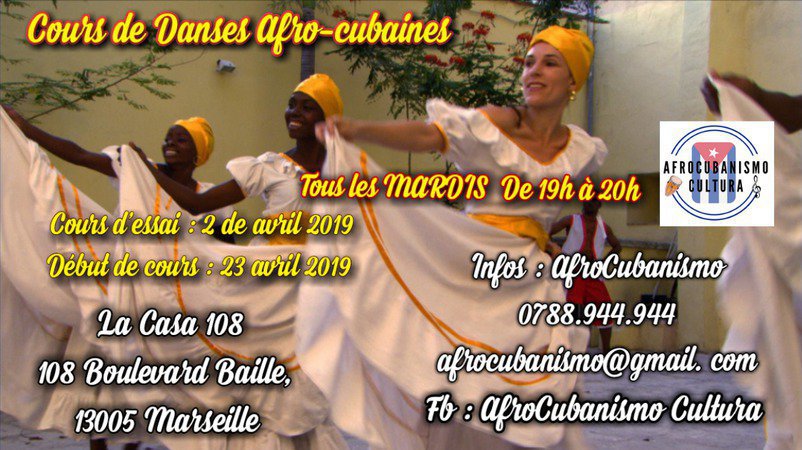 AfroCubanismo - Cours de danses afro-Cubaines